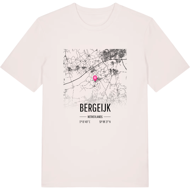 Bergeijk map t-shirt – t-shirt from PinShirt