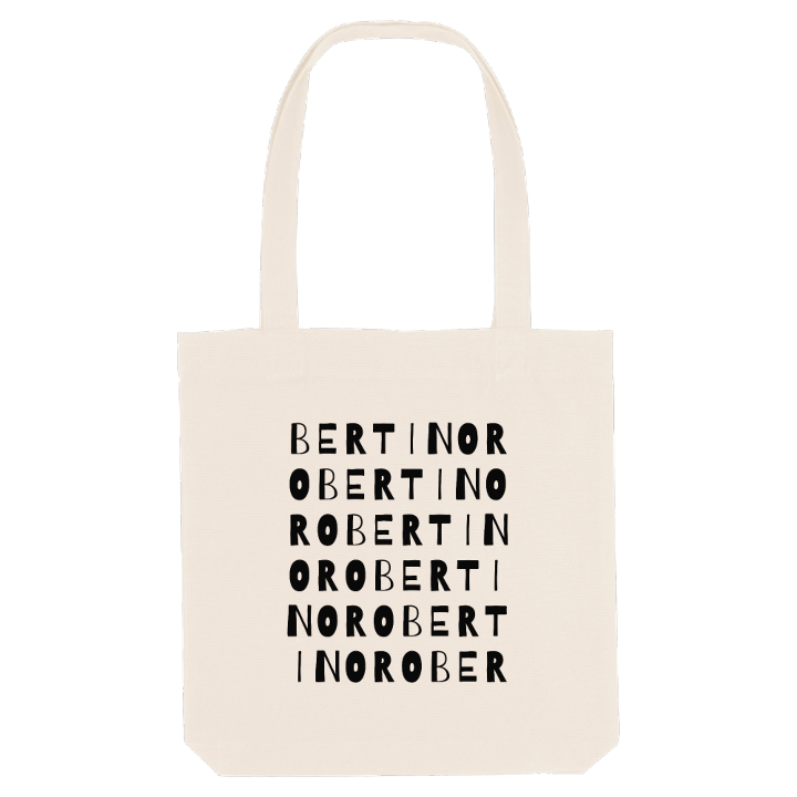 Bertinoro wordplay tote bag – tote bag from PinShirt