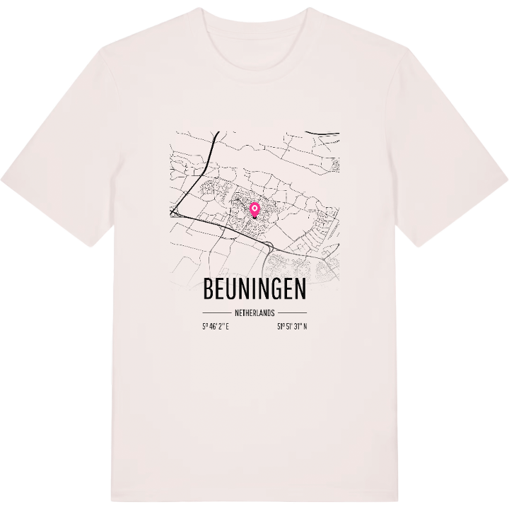 Beuningen map t-shirt – t-shirt from PinShirt