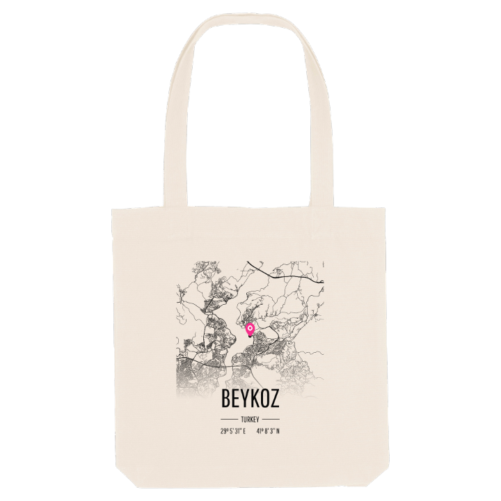 Beykoz map tote bag – tote bag from PinShirt