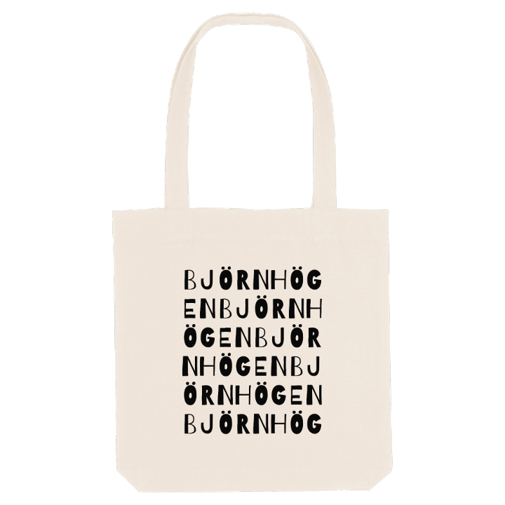 Björnhögen wordplay tote bag – tote bag from PinShirt