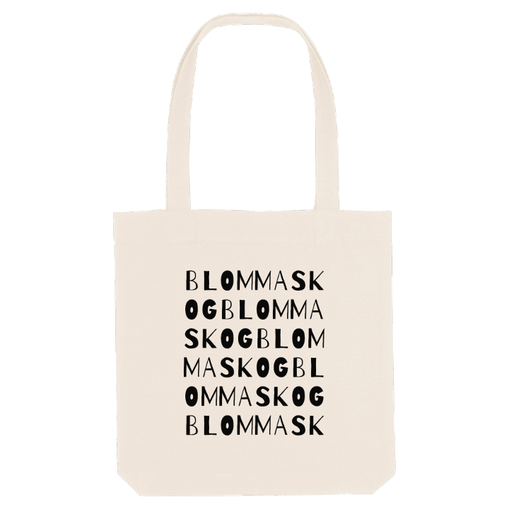 Blommaskog wordplay tote bag – tote bag from PinShirt