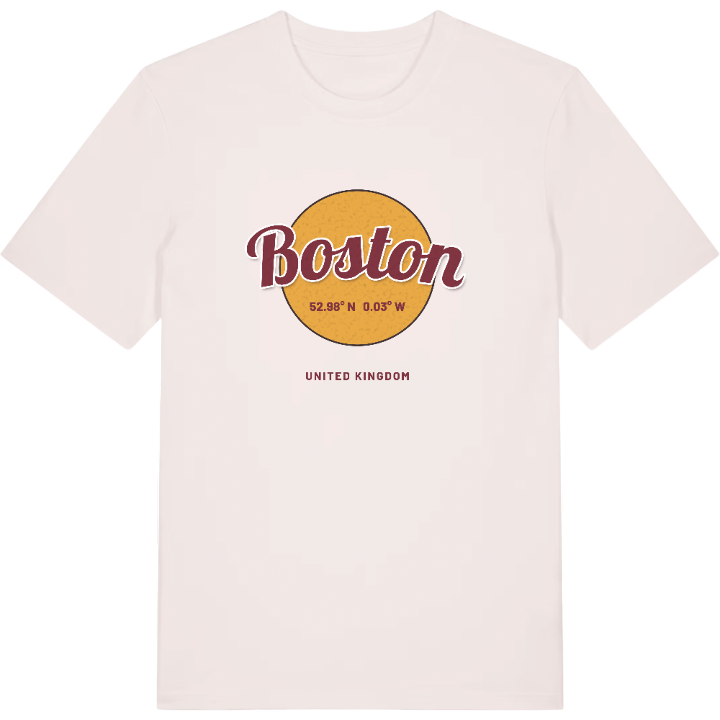 Boston circle t-shirt – t-shirt from PinShirt