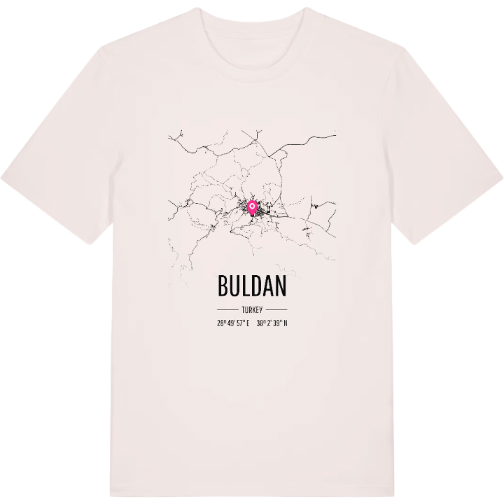 Buldan map t-shirt – t-shirt from PinShirt
