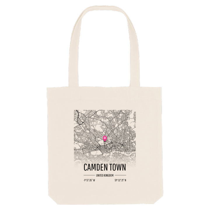 Camden Town map tote bag – tote bag from PinShirt