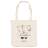 Cameri map tote bag