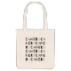Cameri wordplay tote bag