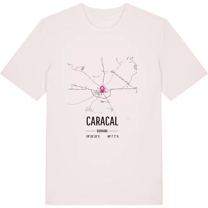 Caracal map t-shirt – t-shirt from PinShirt