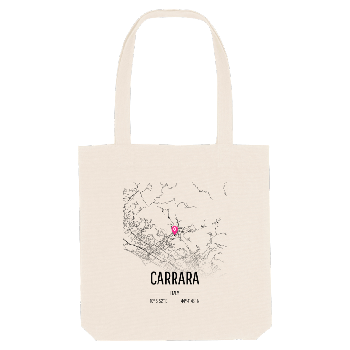 Carrara map tote bag – tote bag from PinShirt
