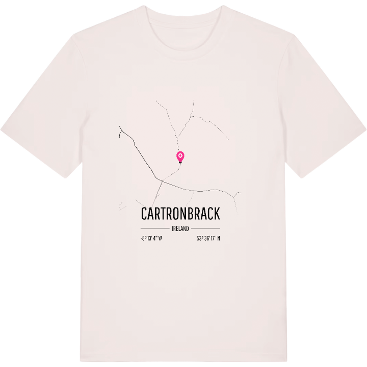 Cartronbrack map t-shirt – t-shirt from PinShirt