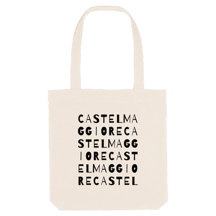 Castel Maggiore wordplay tote bag – tote bag from PinShirt