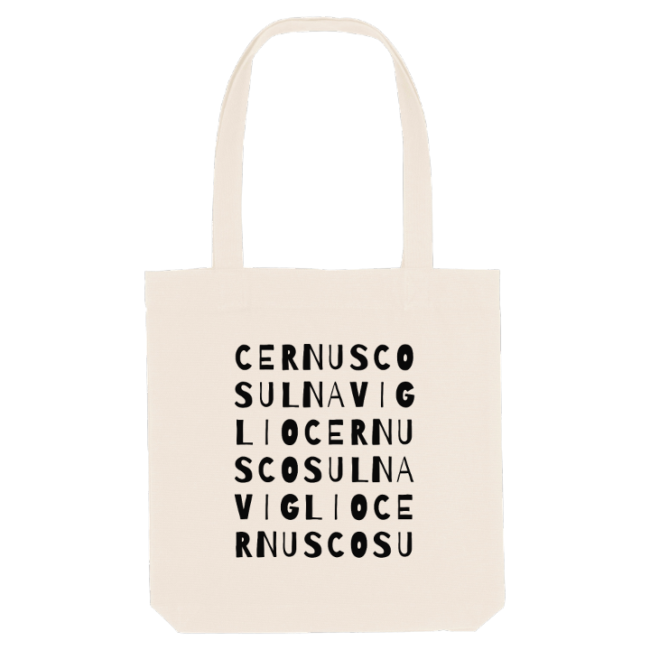 Cernusco sul Naviglio wordplay tote bag – tote bag from PinShirt