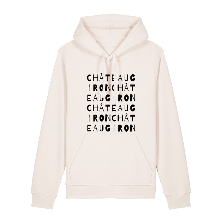Châteaugiron wordplay hoodie – hoodie from PinShirt