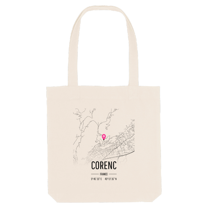 Corenc map tote bag – tote bag from PinShirt