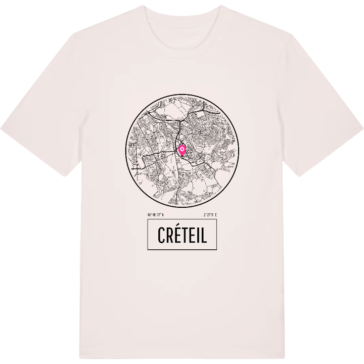 Créteil t-shirt – t-shirt from PinShirt