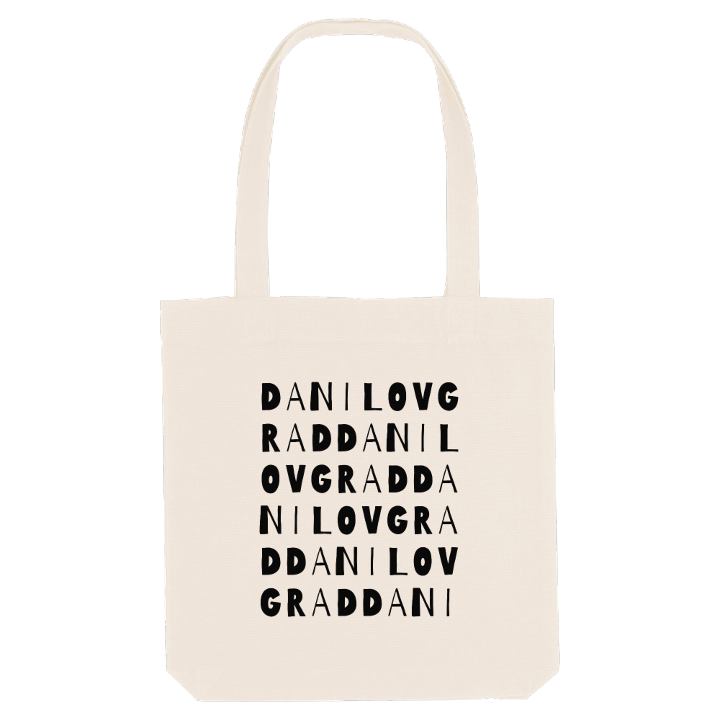 Danilovgrad wordplay tote bag – tote bag from PinShirt
