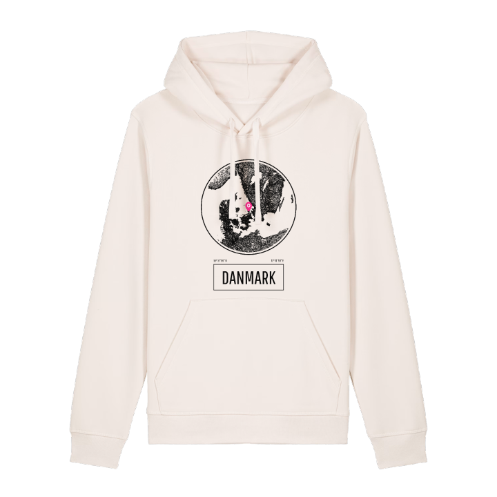 Danmark hoodie – hoodie from PinShirt