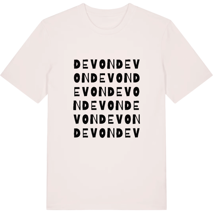 Devon wordplay t-shirt – t-shirt from PinShirt