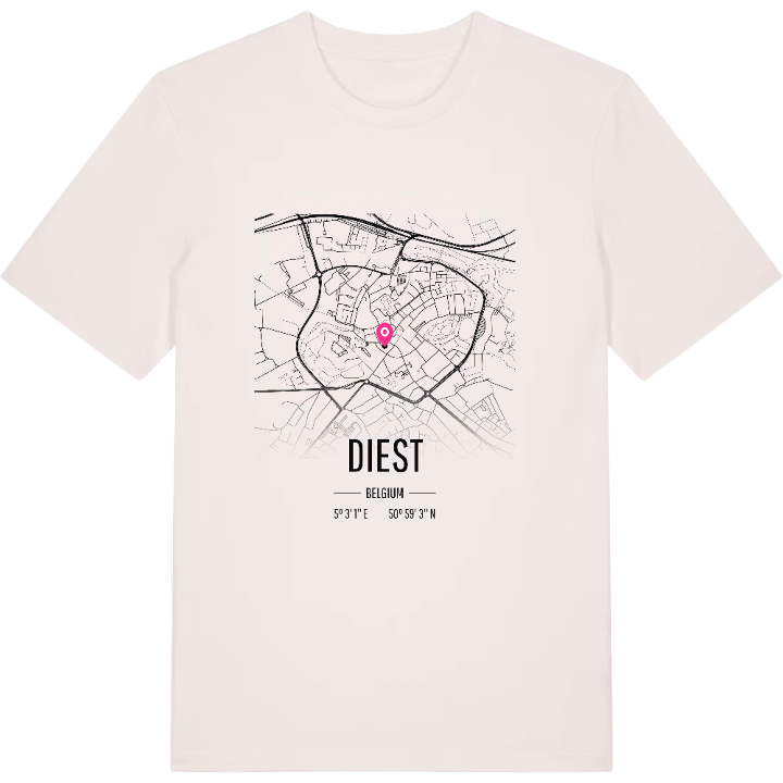 Diest map t-shirt – t-shirt from PinShirt