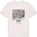 Doubs map t-shirt