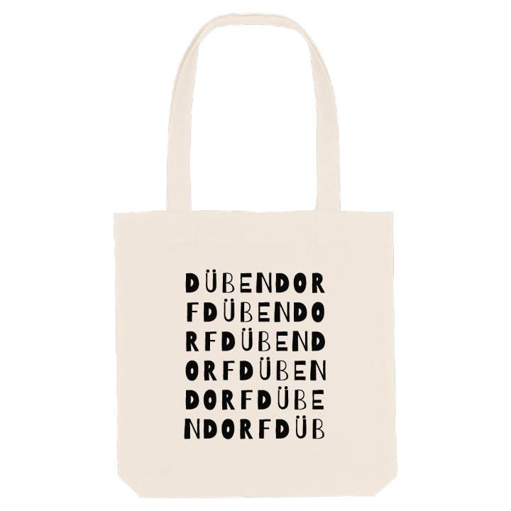 Dübendorf wordplay tote bag – tote bag from PinShirt