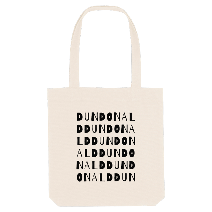 Dundonald wordplay tote bag – tote bag from PinShirt
