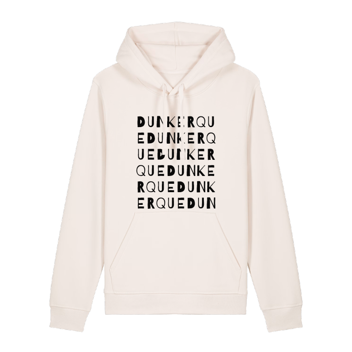 Dunkerque wordplay hoodie – hoodie from PinShirt