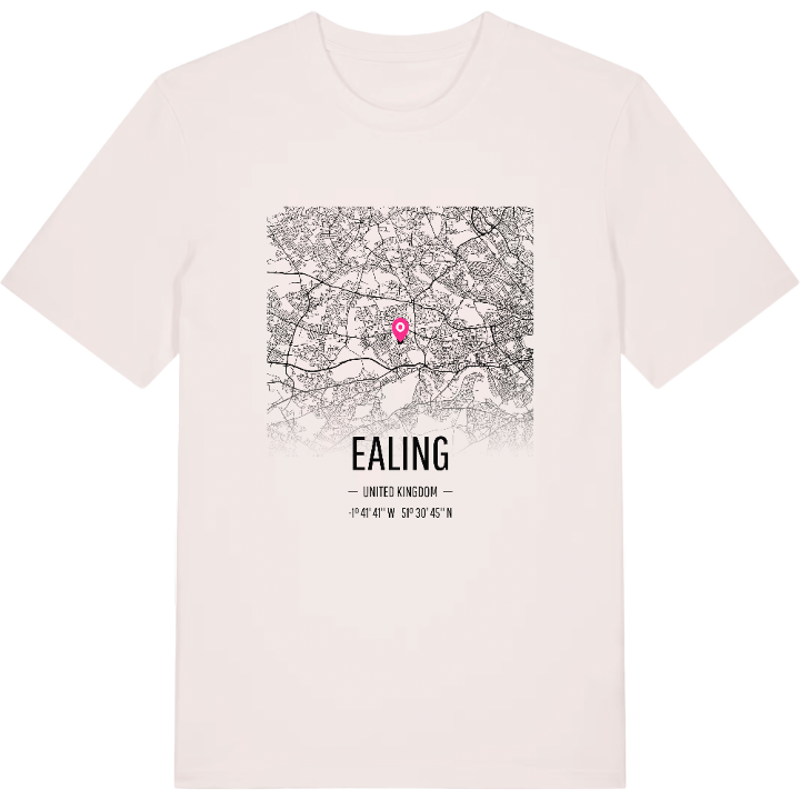 Ealing map t-shirt – t-shirt from PinShirt