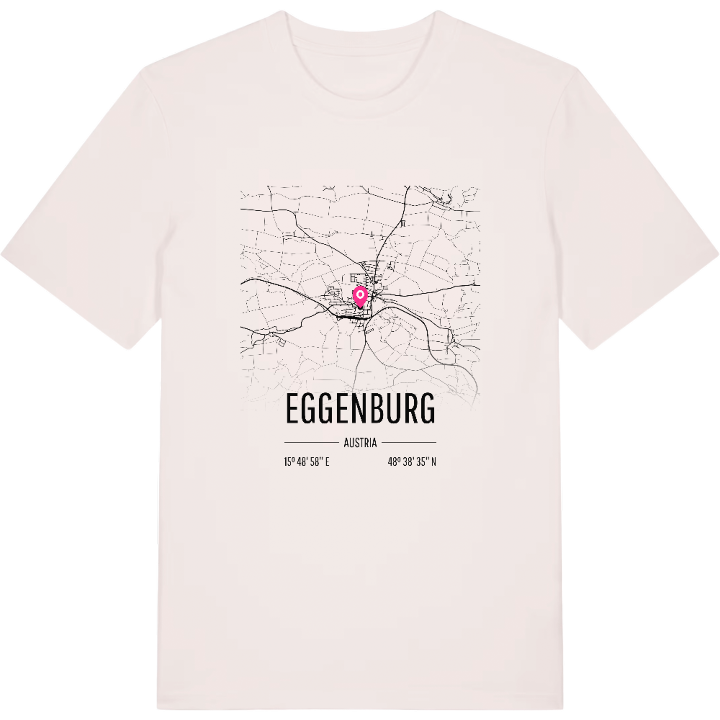 Eggenburg map t-shirt – t-shirt from PinShirt