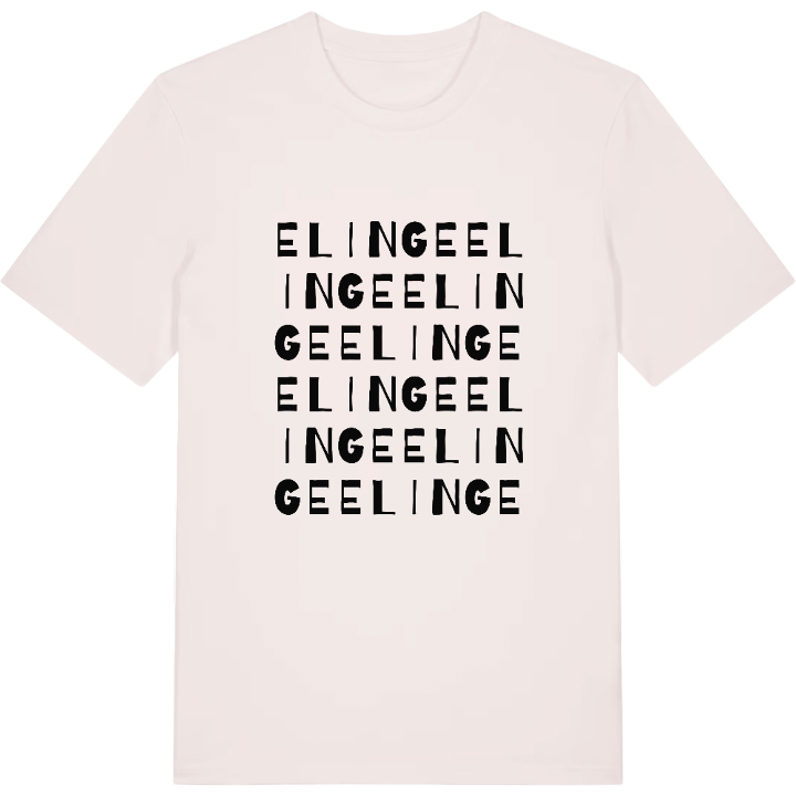 Elinge wordplay t-shirt – t-shirt from PinShirt