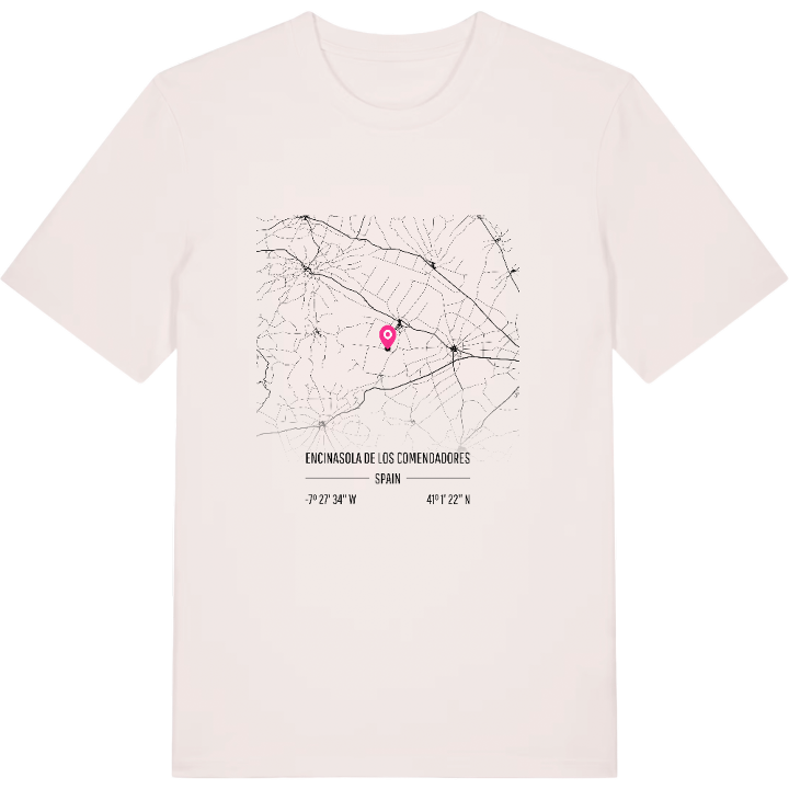 Encinasola de los Comendadores map t-shirt – t-shirt from PinShirt