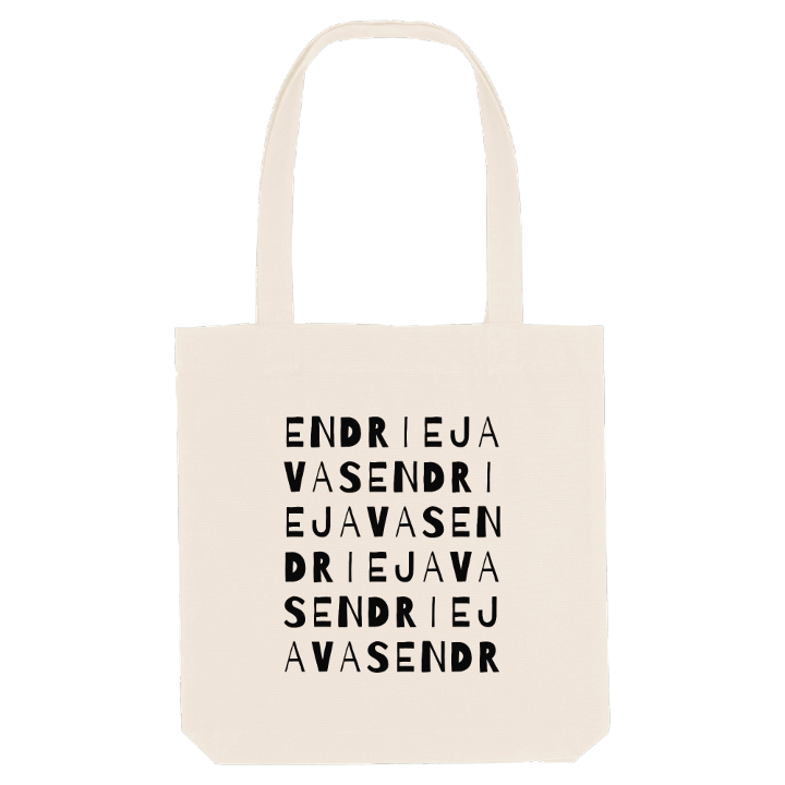 Endriejavas wordplay tote bag – tote bag from PinShirt