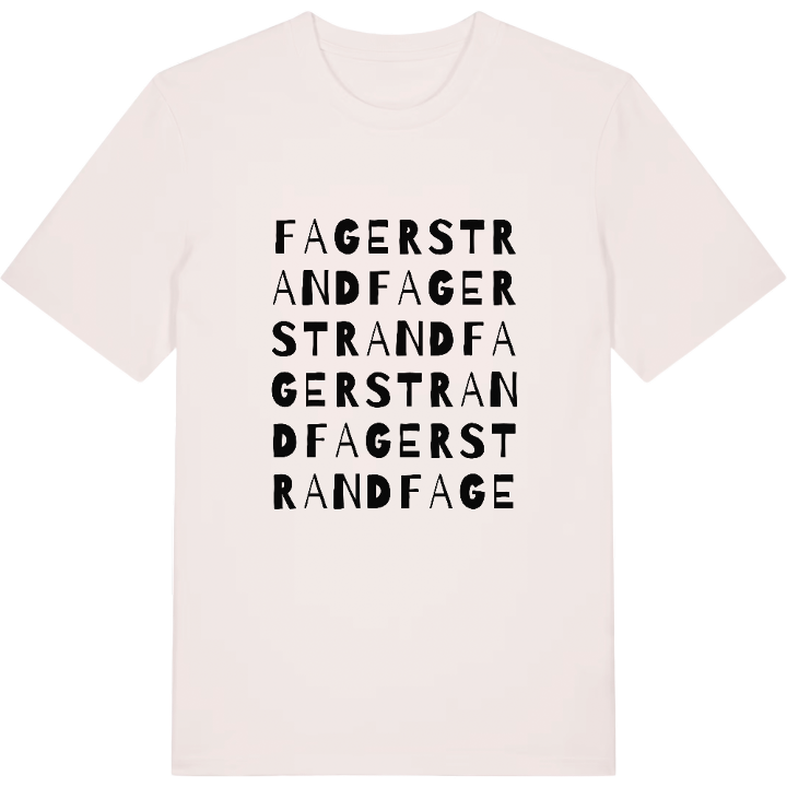 Fagerstrand wordplay t-shirt – t-shirt from PinShirt