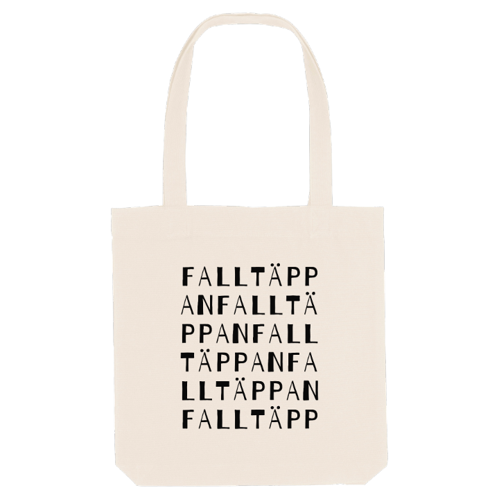 Falltäppan wordplay tote bag – tote bag from PinShirt