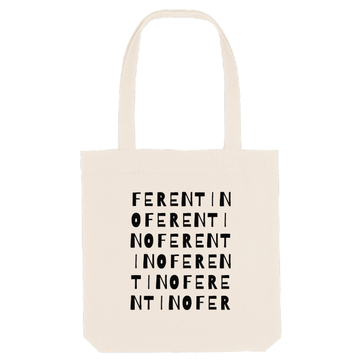 Ferentino wordplay tote bag – tote bag from PinShirt