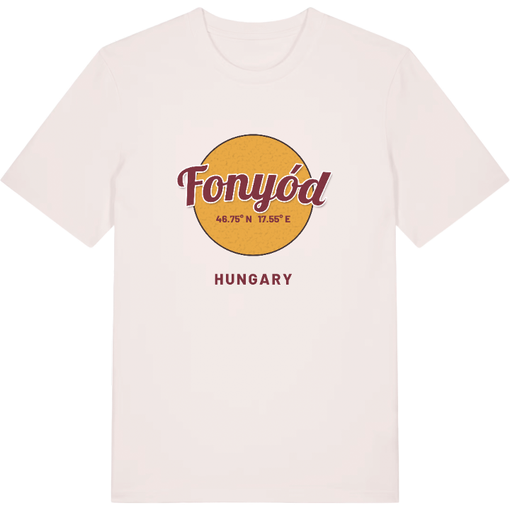 Fonyód circle t-shirt – t-shirt from PinShirt
