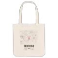 Froidfond map tote bag