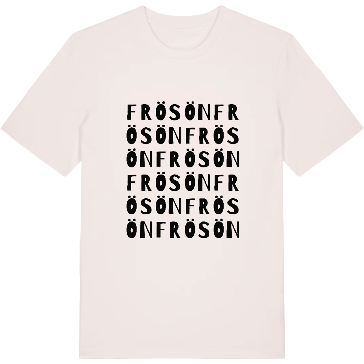 Frösön wordplay t-shirt – t-shirt from PinShirt