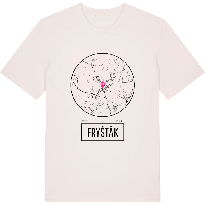 Fryšták t-shirt – t-shirt from PinShirt