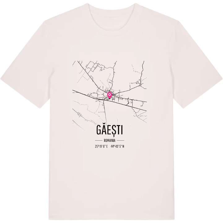 Găești map t-shirt – t-shirt from PinShirt