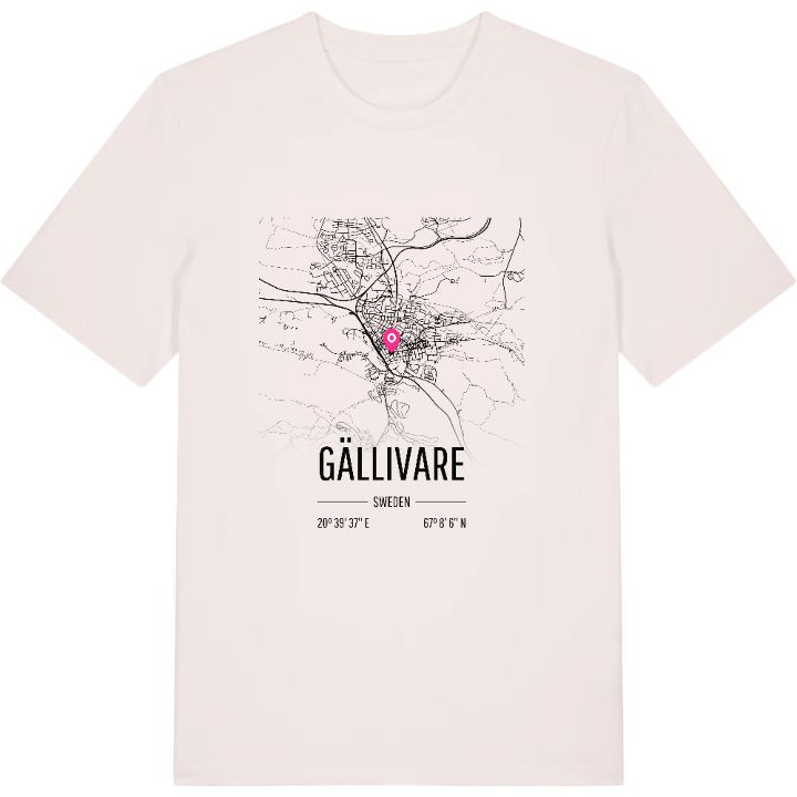 Gällivare map t-shirt – t-shirt from PinShirt