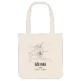 Gölyaka map tote bag