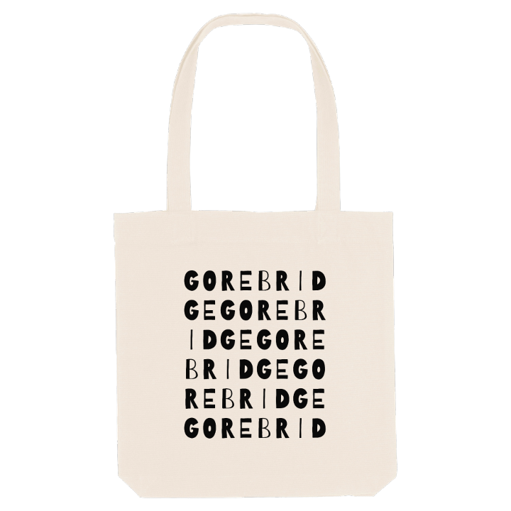 Gorebridge wordplay tote bag – tote bag from PinShirt