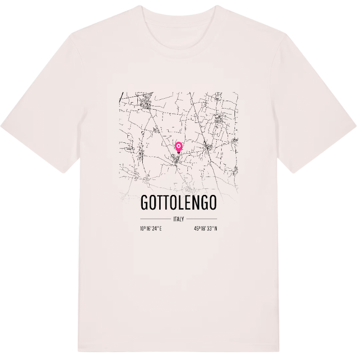Gottolengo map t-shirt – t-shirt from PinShirt
