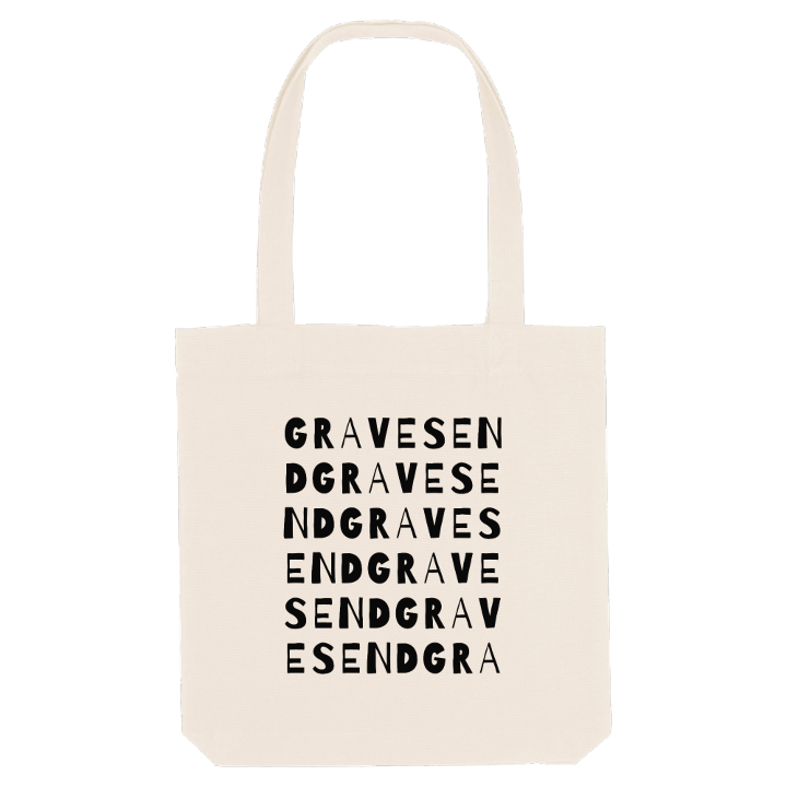 Gravesend wordplay tote bag – tote bag from PinShirt