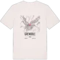 Grenoble map t-shirt