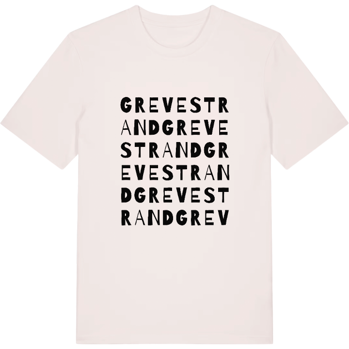 Greve Strand wordplay t-shirt – t-shirt from PinShirt