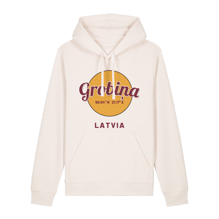 Grobiņa circle hoodie – hoodie from PinShirt