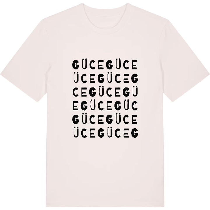 Güce wordplay t-shirt – t-shirt from PinShirt