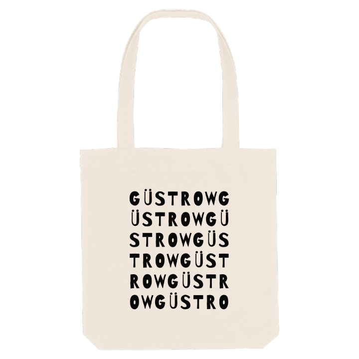 Güstrow wordplay tote bag – tote bag from PinShirt